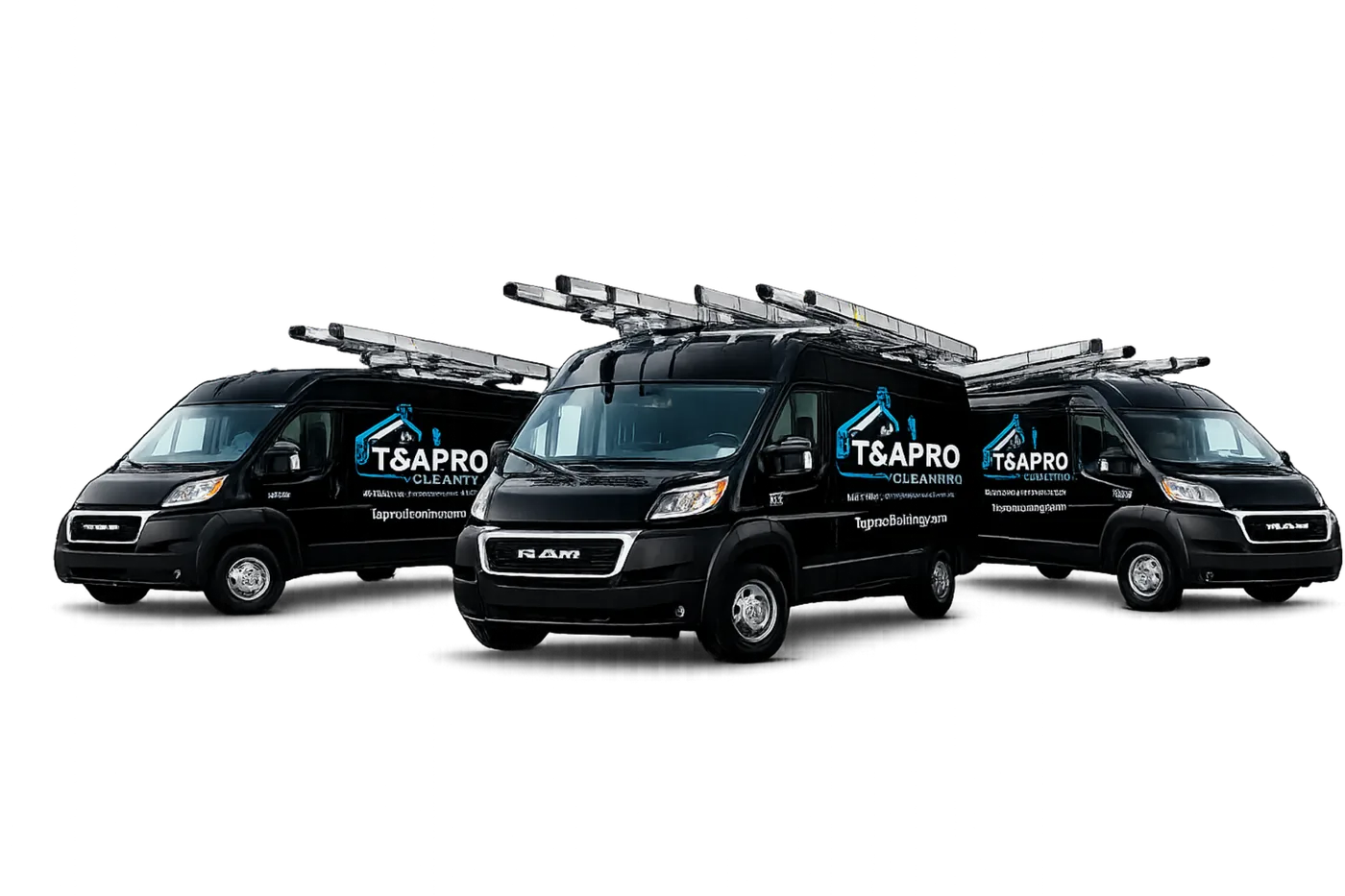 T and A Pro Cleaning service fleet